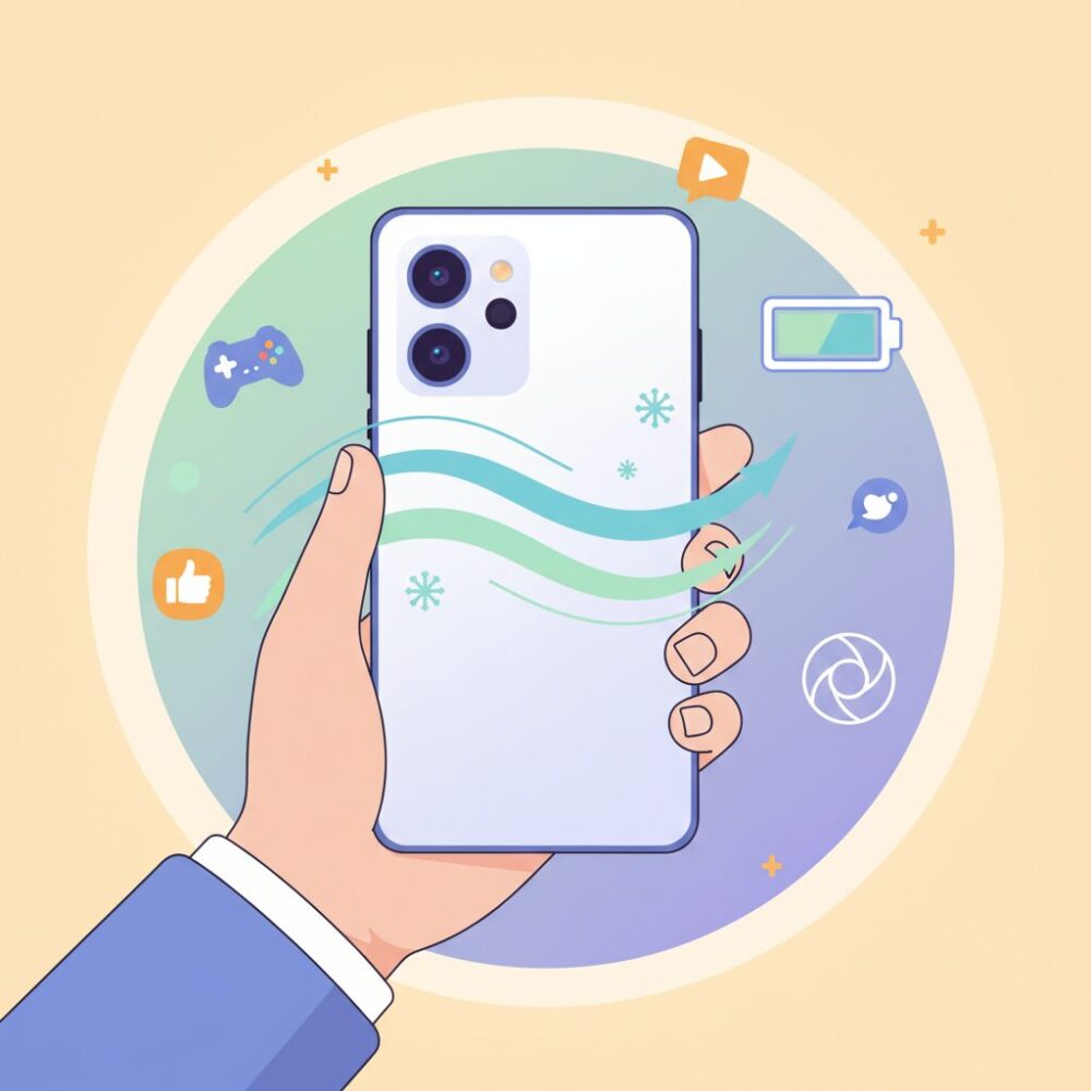 普段使いで体感できる性能とバッテリー持ち のイメージ