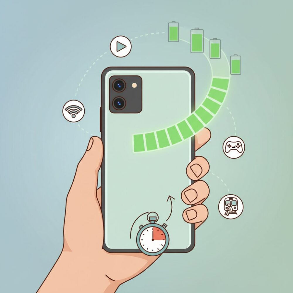 実測テストでわかるPixel 10のバッテリー持続時間 のイメージ