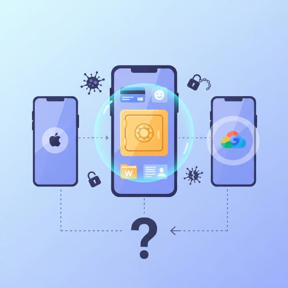 他社スマホと比べて何が違う?AppleやGoogleとの比較 のイメージ