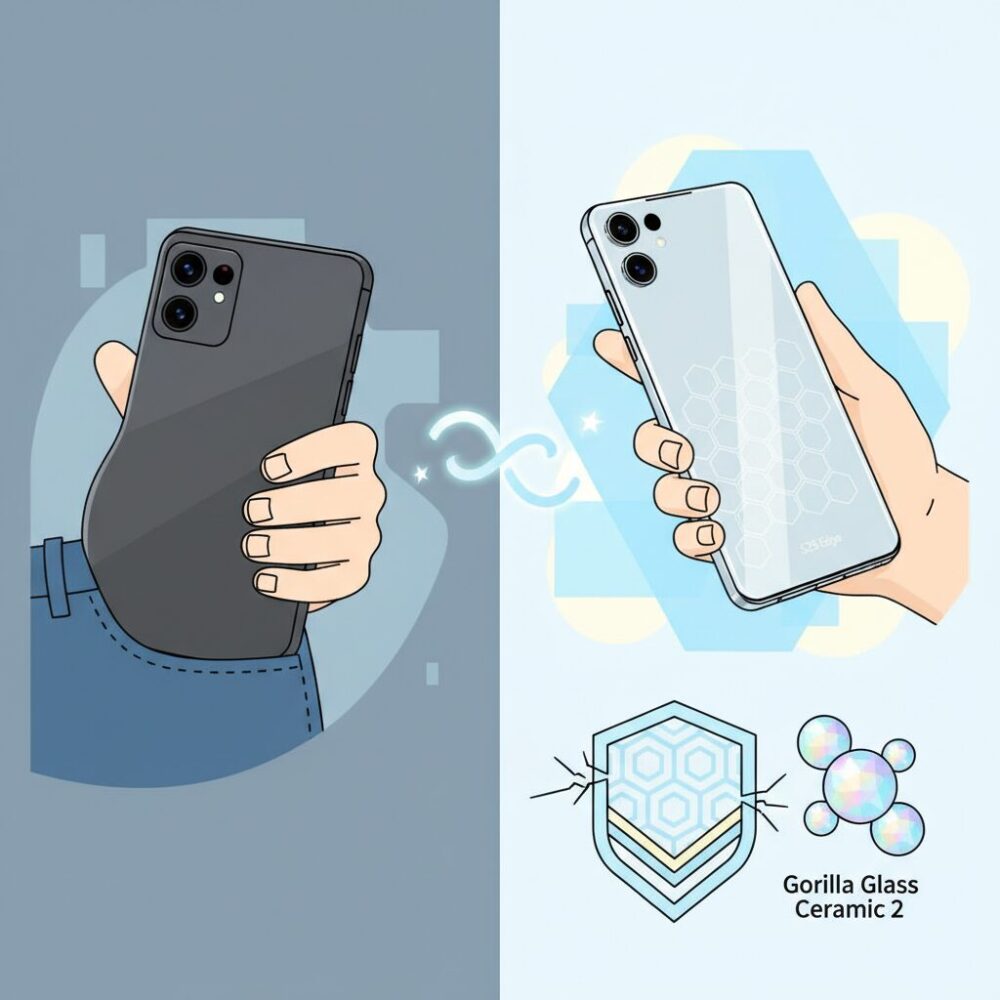 Gorilla Glass Ceramic 2とは何がすごい素材なのか のイメージ