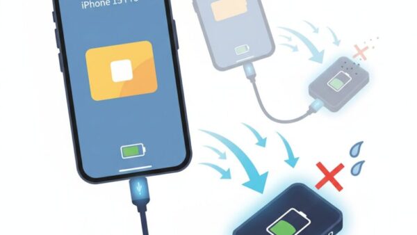 iPhone 15 Proで外付けSSDを使うとバッテリーが激減する理由と失敗しない最適構成ガイド