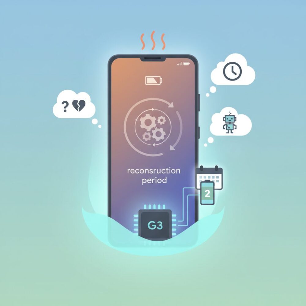 Pixel 8特有の要因：Tensor G3と2年目バッテリーの現実 のイメージ