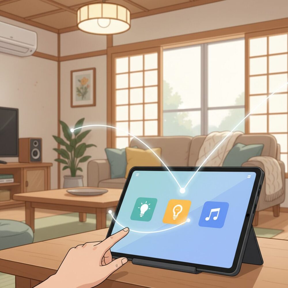 スマートホーム操作が簡単になる理由 のイメージ