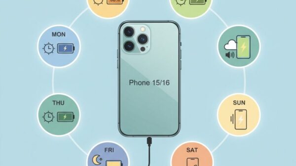 【2026年最新版】iPhone 15/16のバッテリー寿命を最大化する「曜日別充電ルーチン」完全設計ガイド