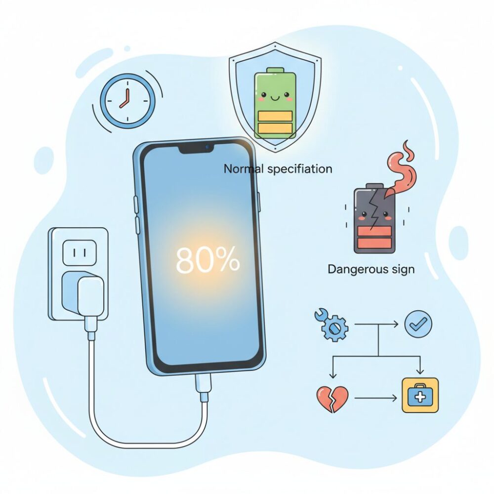 80％充電は本当に正しい？バッテリー寿命との深い関係 のイメージ