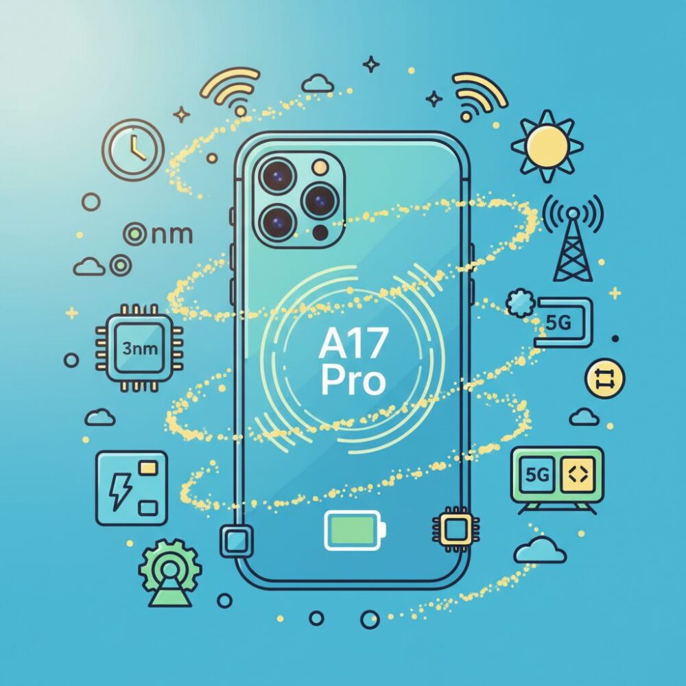 電池持ちを支える中核技術A17 Proと3nmプロセスの強み のイメージ