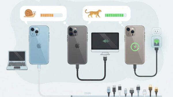 iPhone 15はUSB-Cなのに遅い？無印とProで違う本当の理由と2026年版・失敗しないケーブル選び
