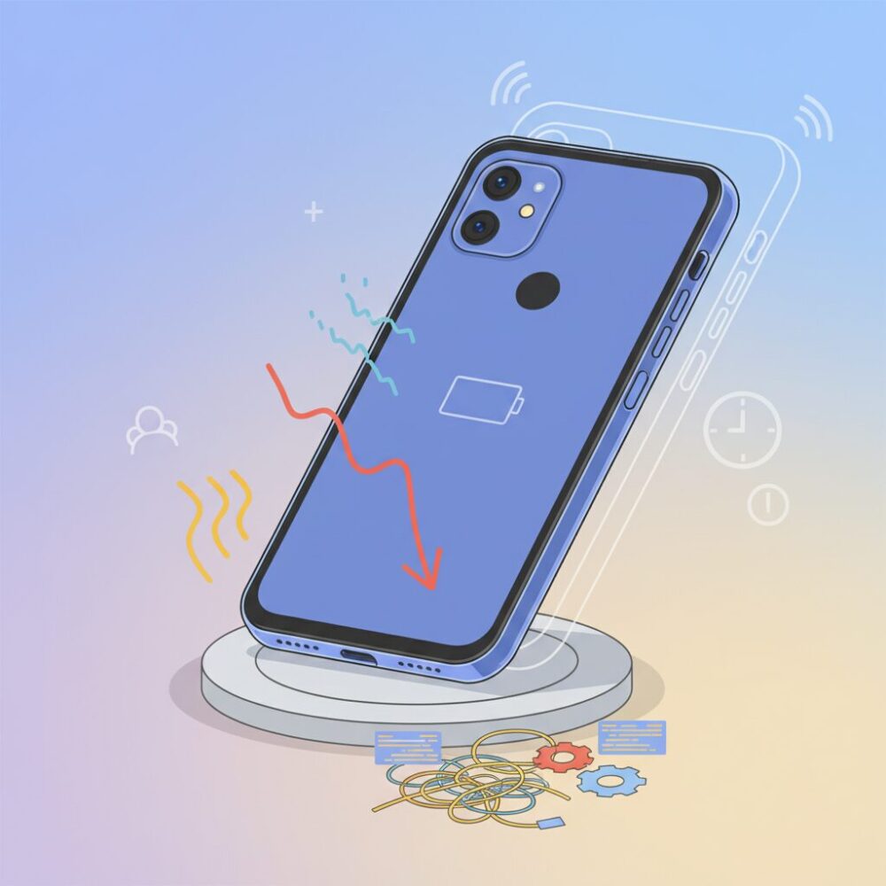 Pixel 7aのワイヤレス充電はなぜ効率が悪く感じるのか のイメージ