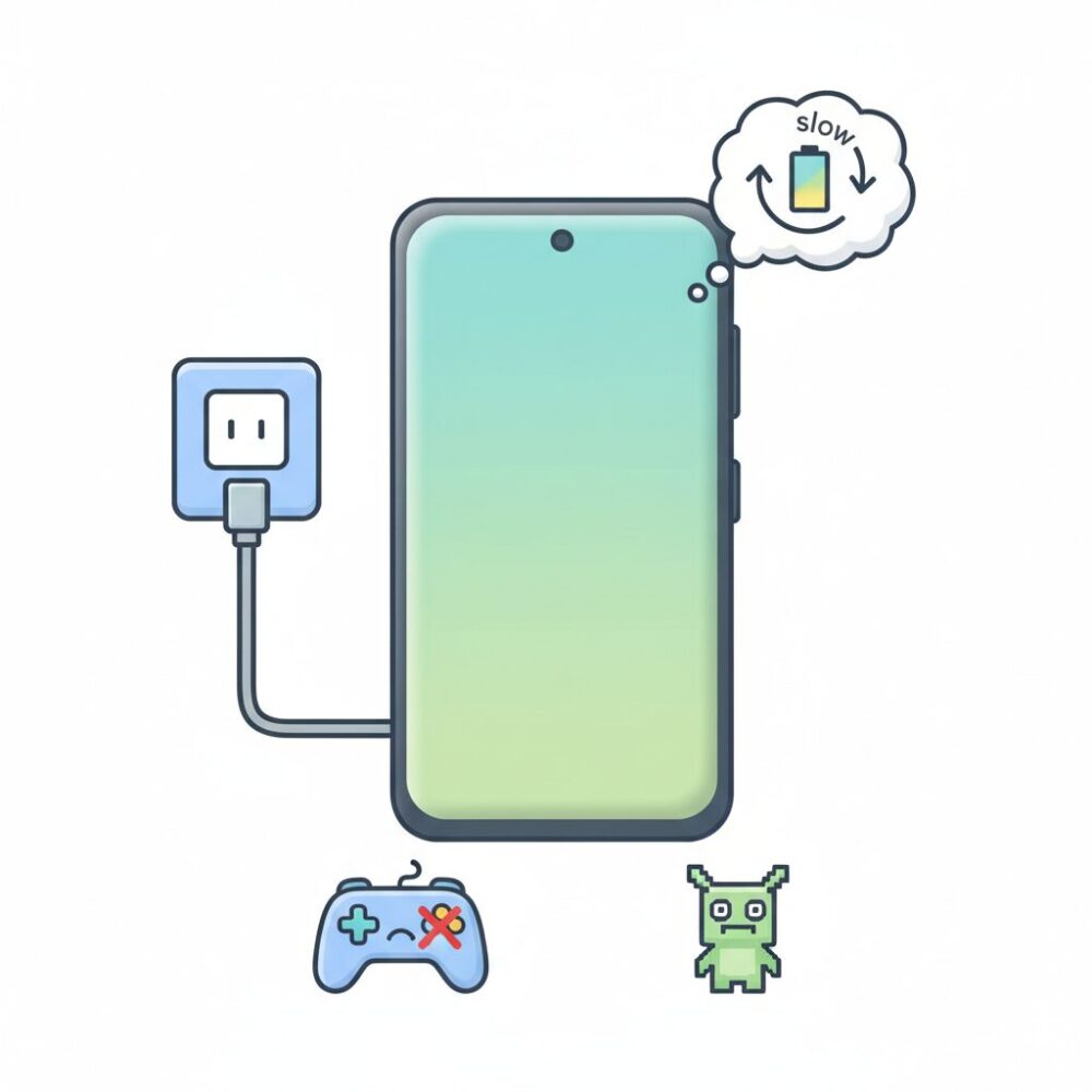 充電は遅い？知っておきたい弱点 のイメージ