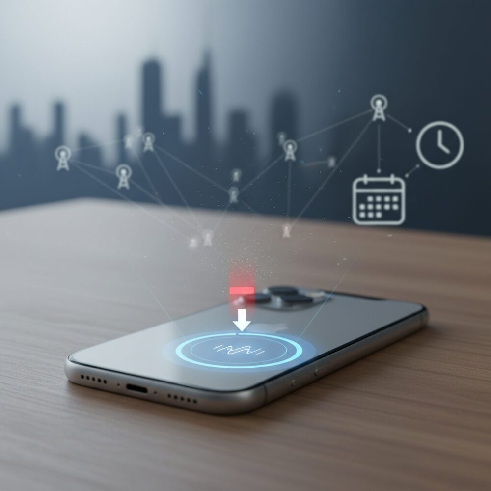 なぜ待ち受け中でも電池が減るのか のイメージ