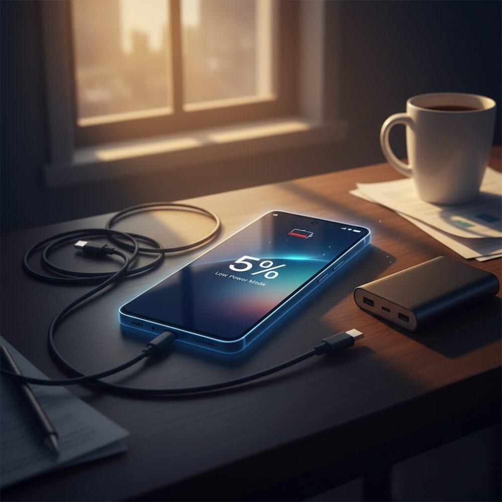 ディスプレイ設定がバッテリー消費を左右する理由 のイメージ