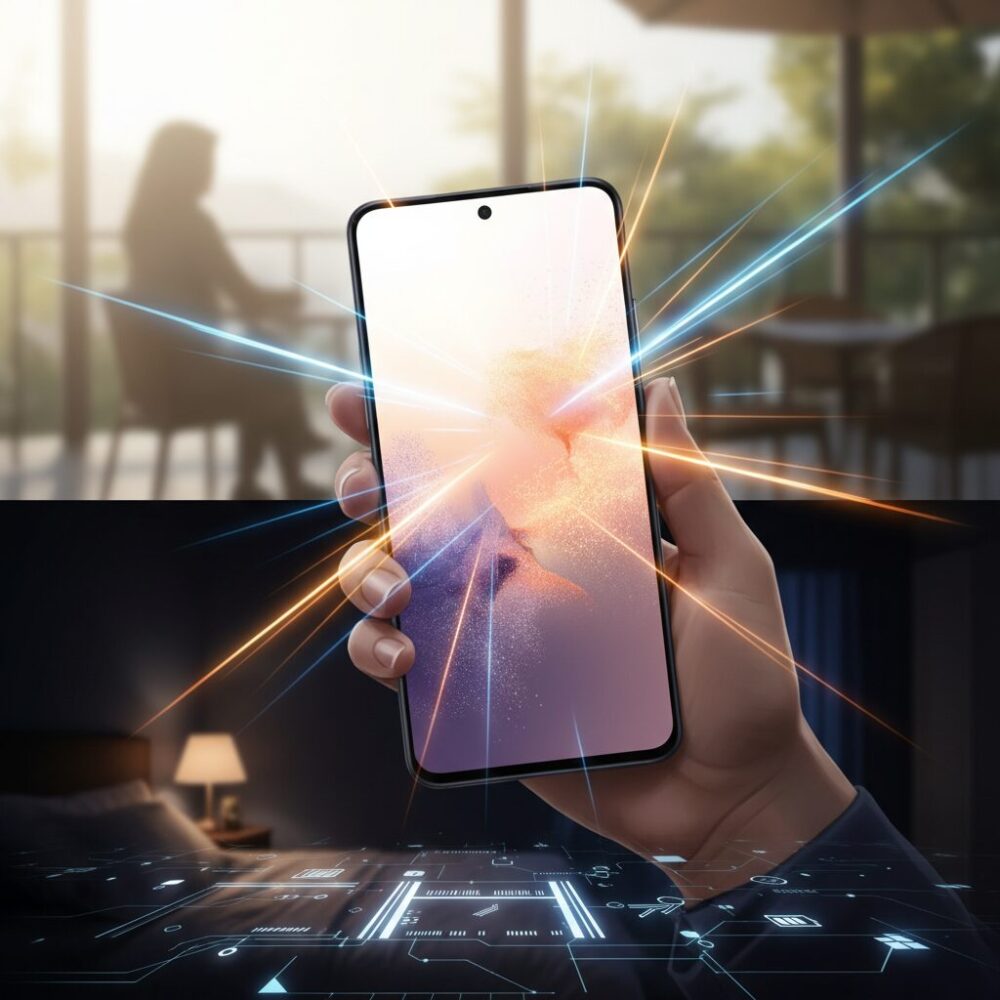 Galaxy S23の自動明るさは何が違う？ディスプレイ技術の進化 のイメージ