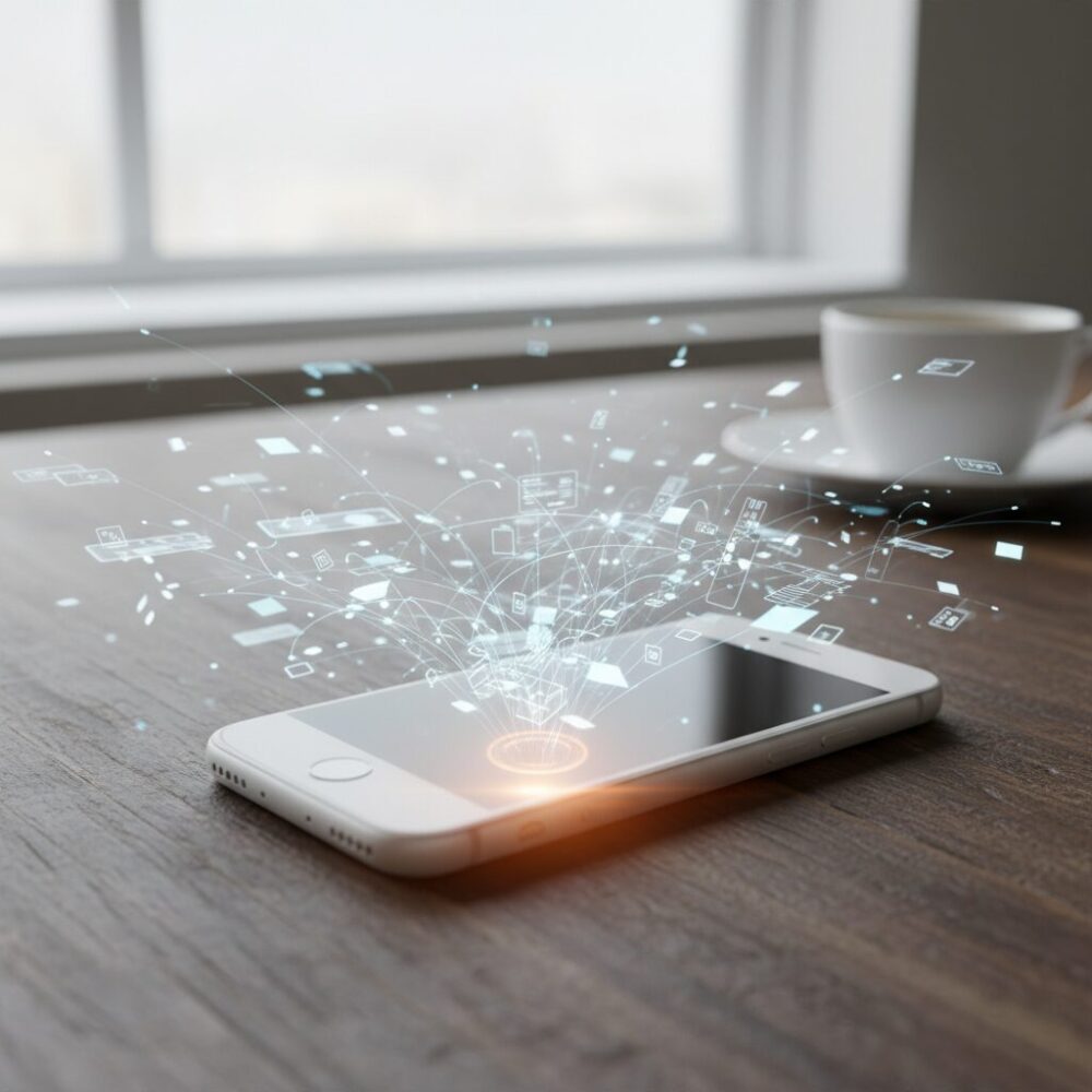 気づかないうちに動き続けるバックグラウンド処理の正体 のイメージ