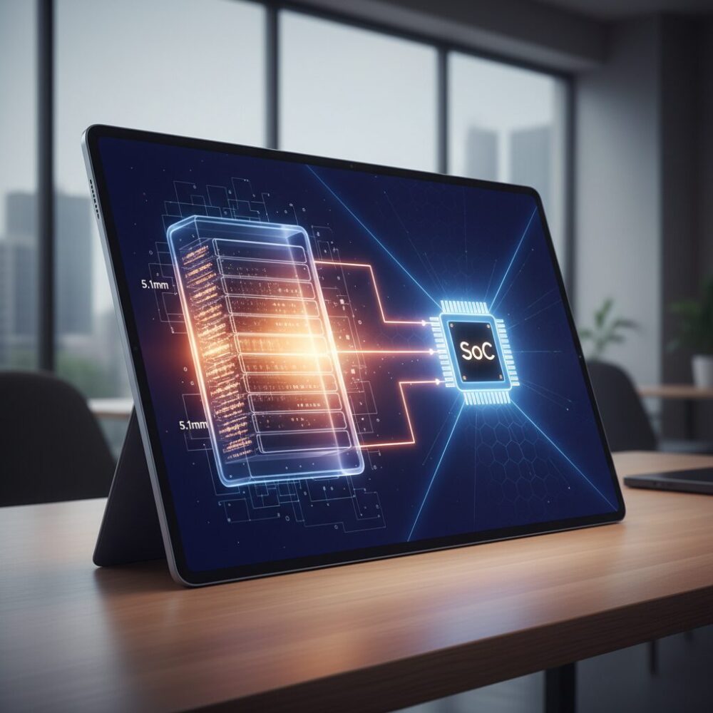 Galaxy Tab S11 Ultraはなぜ薄くても電池が大きいのか のイメージ