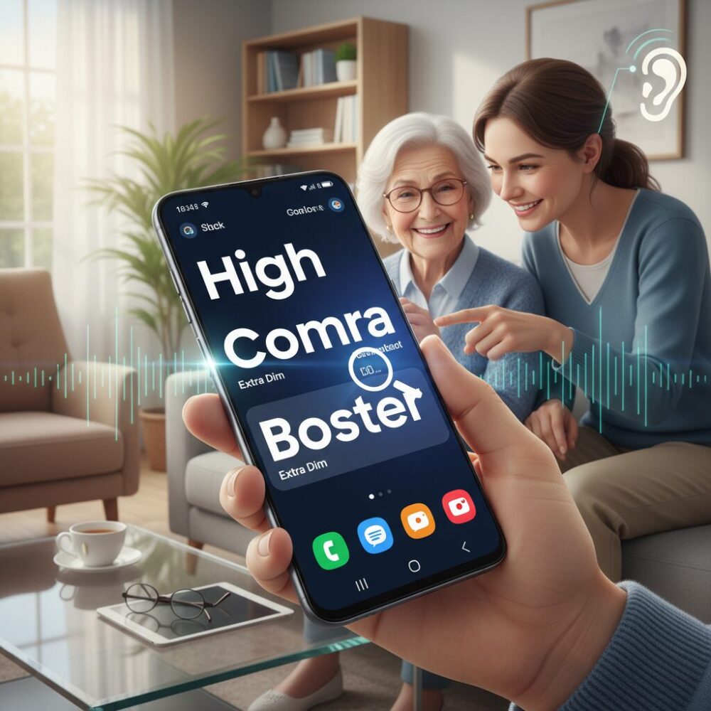 見やすさを支えるディスプレイと視覚サポート機能 のイメージ