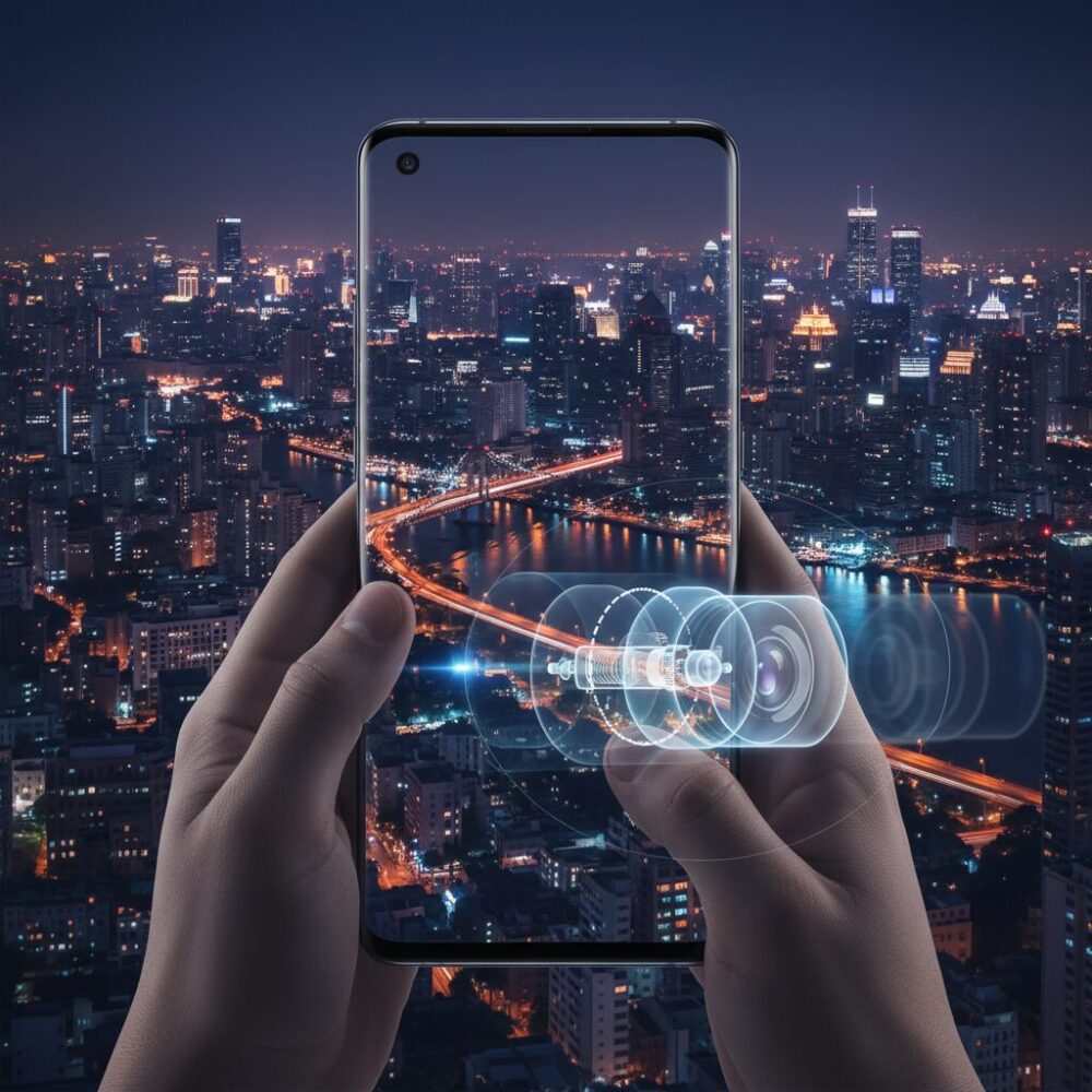 Galaxyが重視する光学式手ブレ補正(OIS)の進化 のイメージ