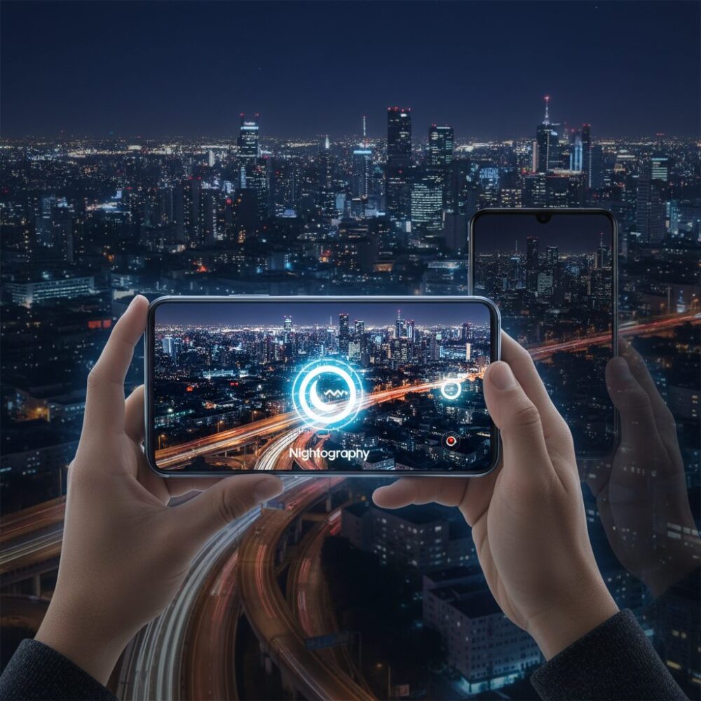 Galaxy Sシリーズで夜動画はどう進化してきたか のイメージ