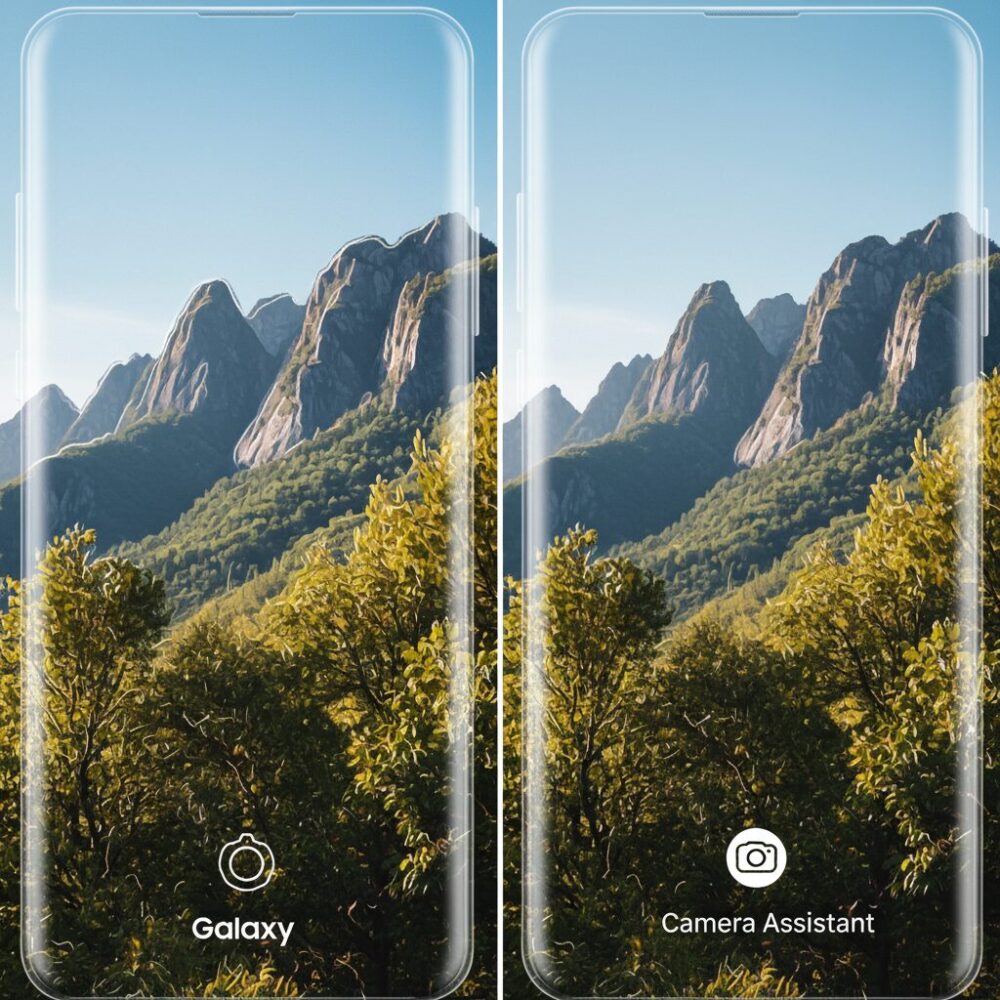 Camera Assistantで変わるシャープネスの印象 のイメージ
