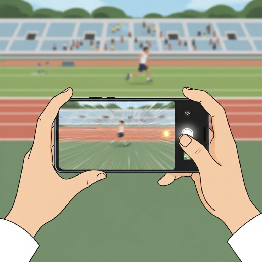 手ブレ補正の仕組みと起こりやすい問題 のイメージ