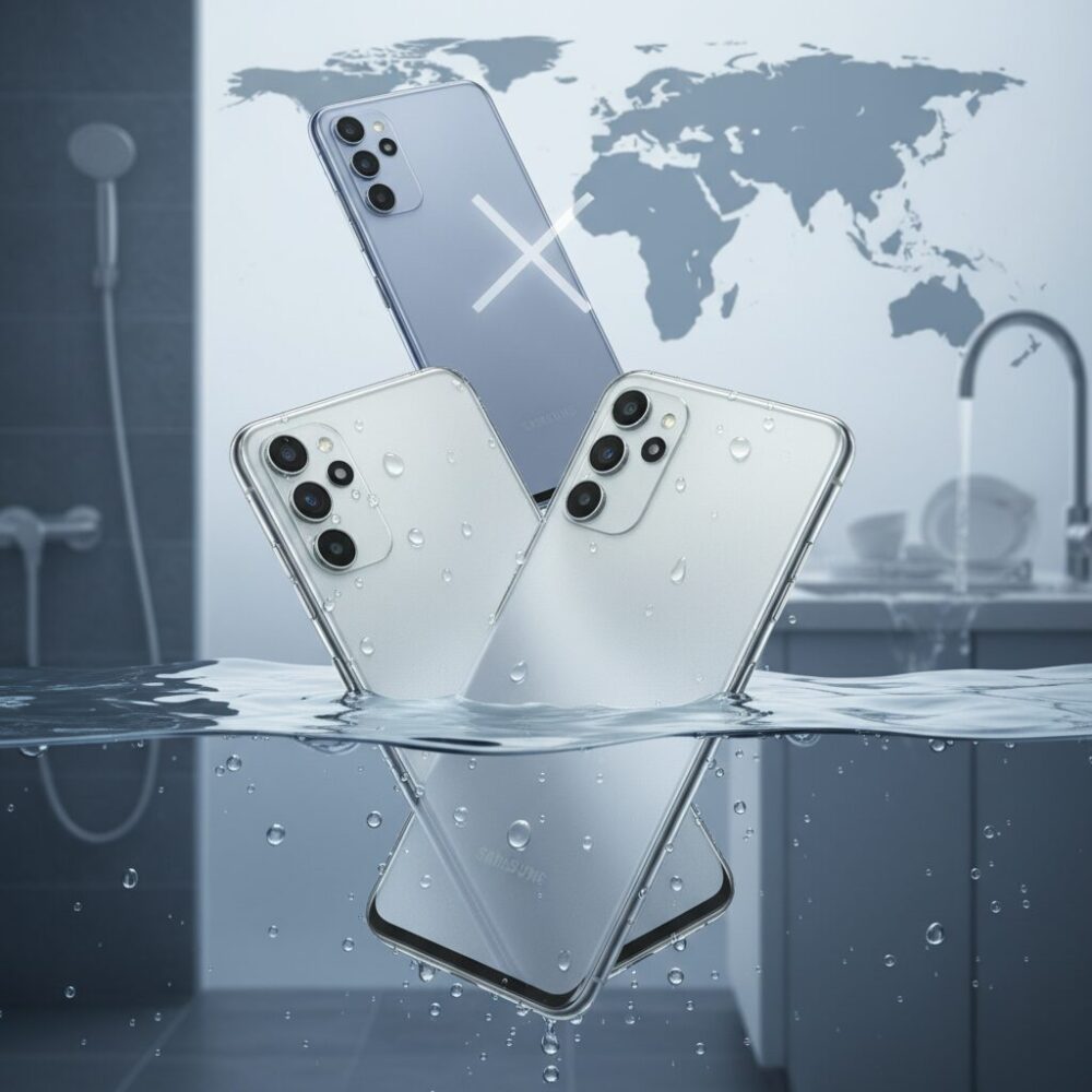 海外版Galaxy A25 5Gが防水非対応なワケ のイメージ