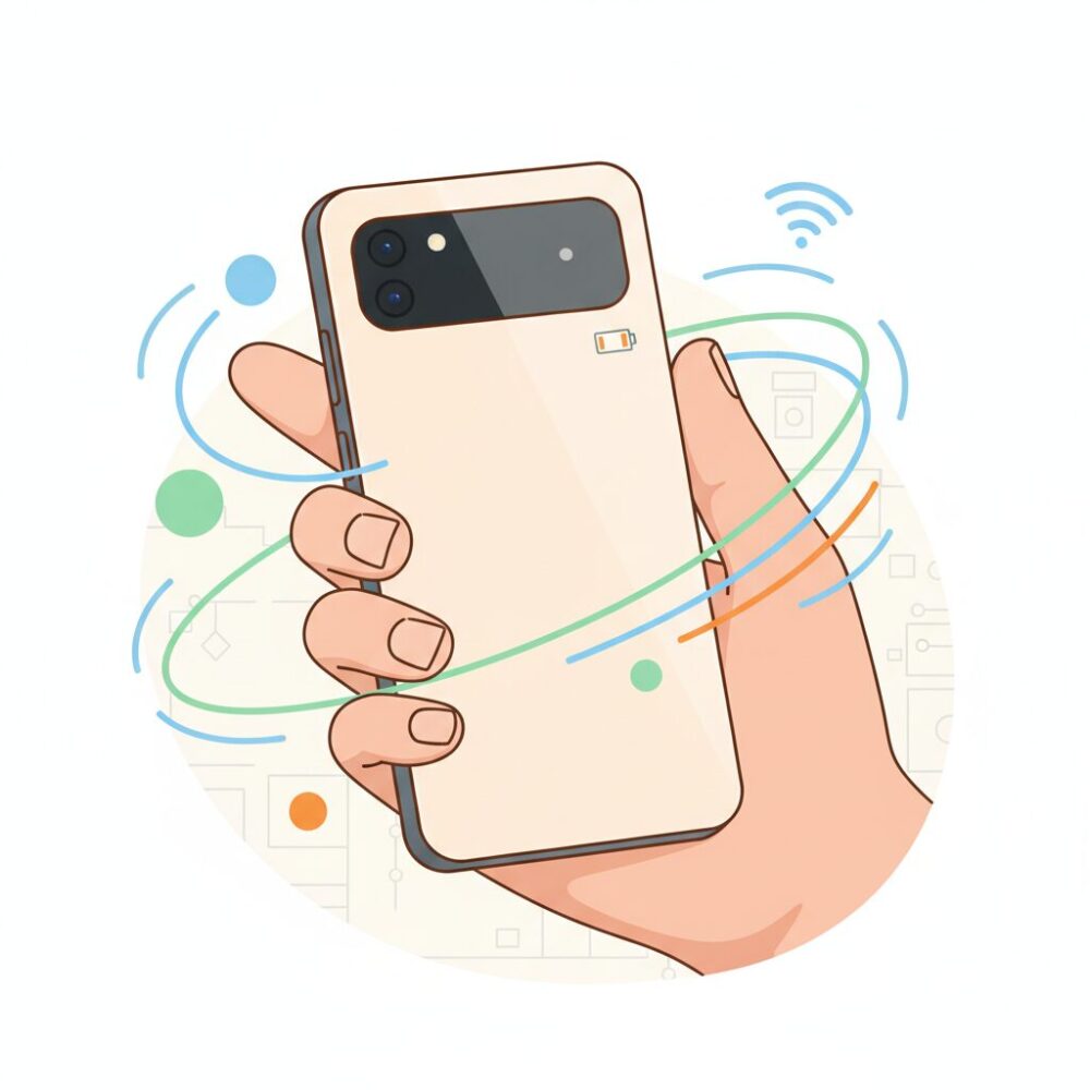 本体デザインと持ちやすさの評価ポイント のイメージ