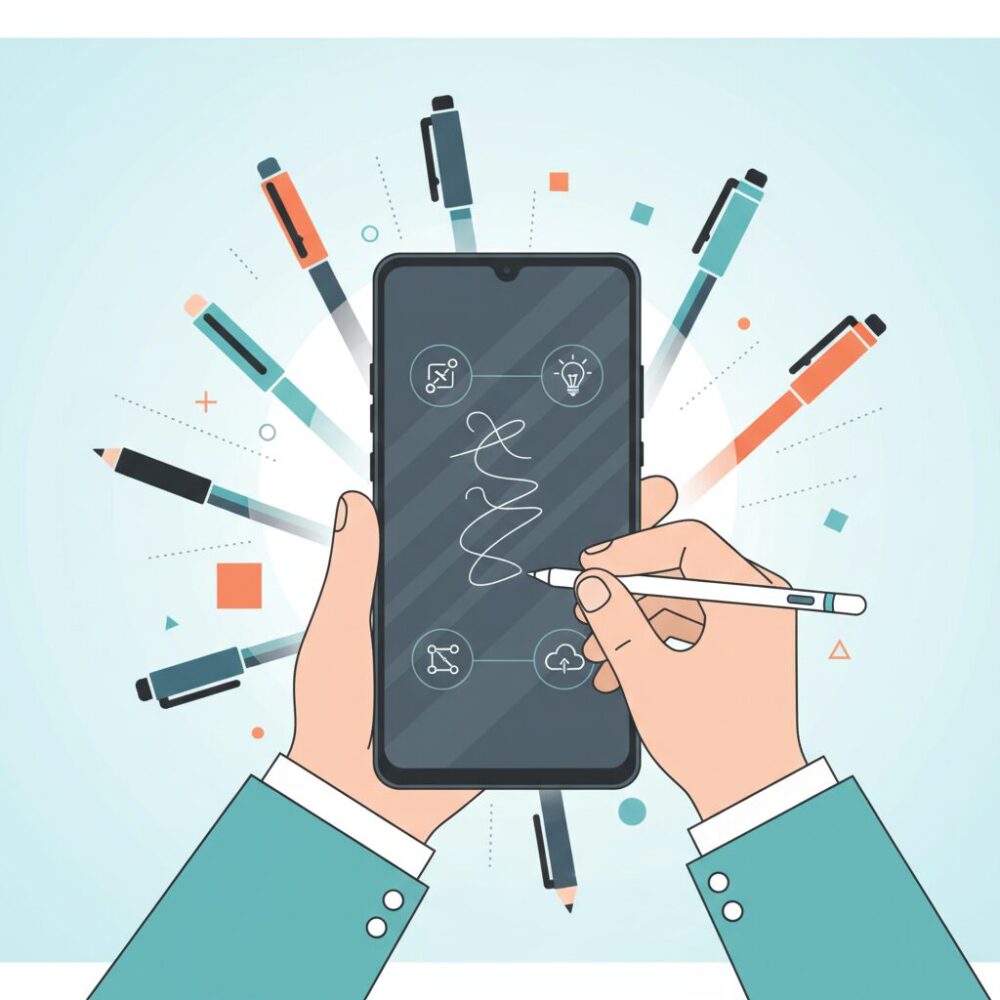 純正以外も使えるSペン互換エコシステム のイメージ