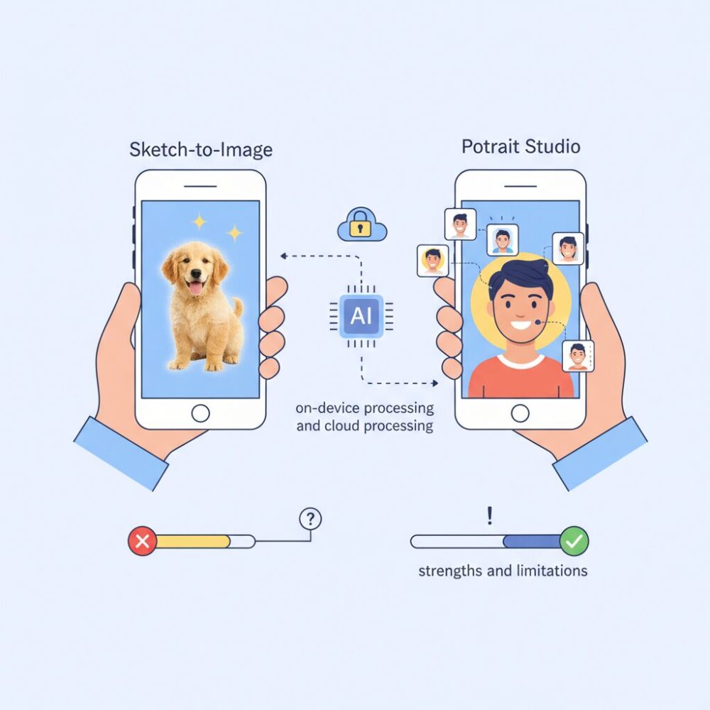スケッチ・トゥ・イメージとポートレートスタジオの実力と限界 のイメージ