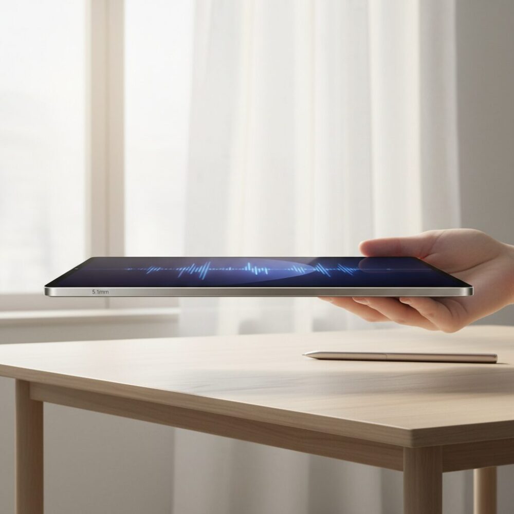 5.1mmの超薄型デザインは使いやすいのか のイメージ