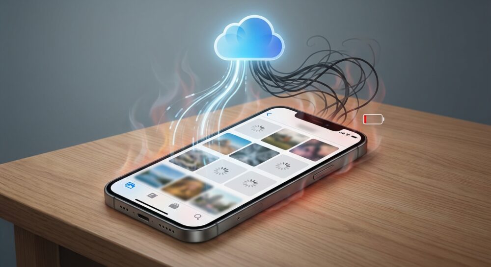 iCloud『iPhoneのストレージを最適化』が生むメリットと落とし穴 のイメージ