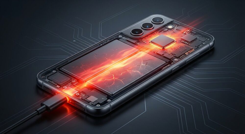 なぜスマホは熱くなる？リチウムイオン電池の劣化と発熱の仕組み のイメージ