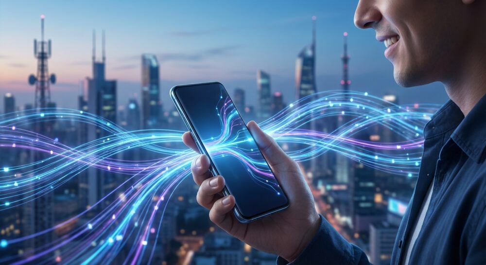 1024QAM・Massive MIMO・UL CAがもたらす“体感速度”の向上 のイメージ