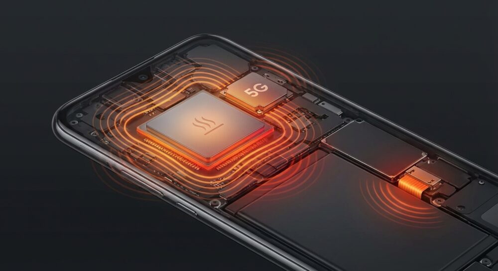 発熱の犯人はCPUだけじゃない：5G通信・AI・急速充電の影響 のイメージ