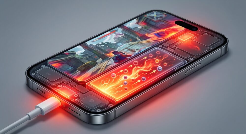 なぜ充電しながら使うと特に熱くなるのか――バッテリー内部の仕組み のイメージ