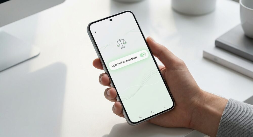 習慣2:ライトパフォーマンスモード常用で快適さと省電力を両立する方法 のイメージ