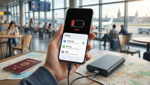 Galaxy S24を海外で使うと電池が激減？原因と対策を徹底解説【2026年最新版・eSIM/ローミング完全ガイド】