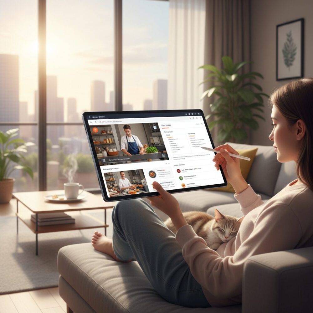 14.6インチの超大型ディスプレイは普段使いでどう役立つのか のイメージ