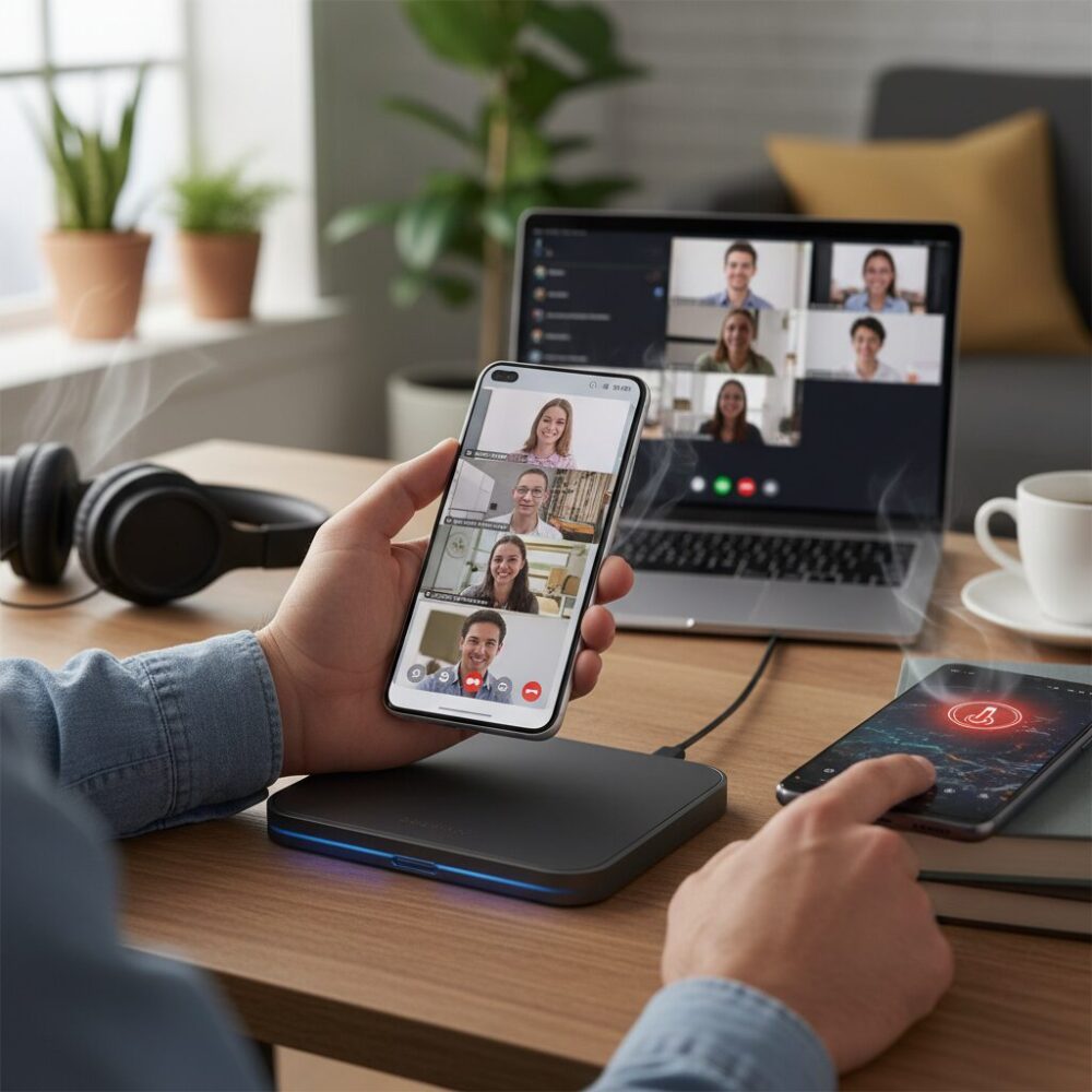 ビデオ会議で差が出る「発熱」と「安定性」の正体 のイメージ